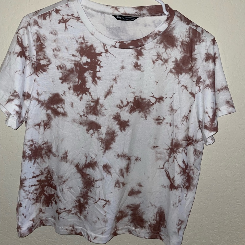 Shein tie dye shirt